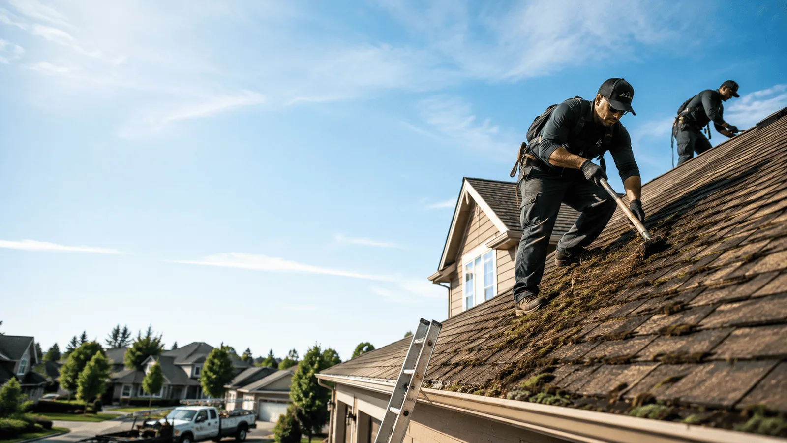 Roof Moss Removal in Wall Lake, IA near me
